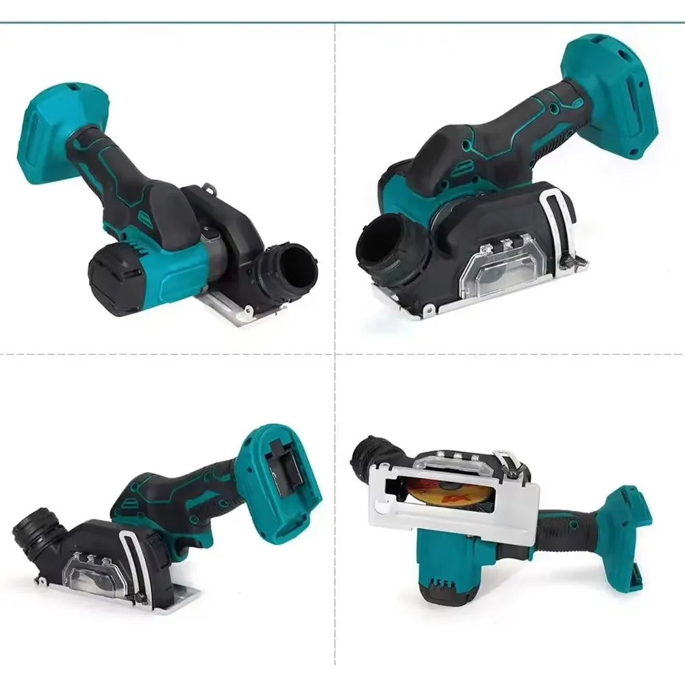Cordless 3 Inch Mini Angle Grinder Electric Cut off Tool with Circular Saw Power Fit for Makita/Dewalt 20V Battery Pin