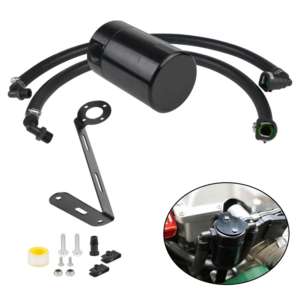 Oil Catch Can Air Separator for Ford F150 For EcoBoost Essential Maintenance Component with Full Accessory Set