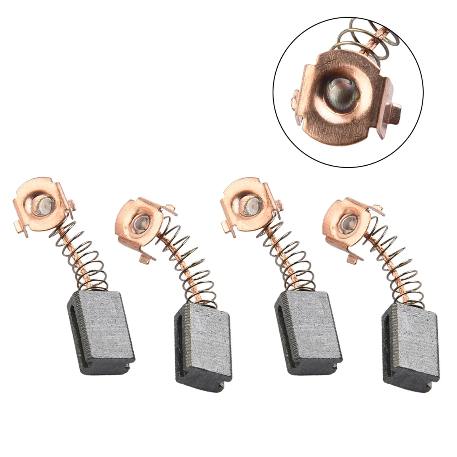 4PCS Angle Grinder Carbon Brush Replacement Spare Parts Electric Hammer Drill Graphite Brush Cutting Polishing Machine Accessori