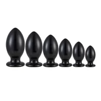 6 Size Buttplugs Anal Beads Balls Cunt Plug Dilatador Anal Plug Sex Toys Small And Big 9.5cm Huge Anal Plug Toys For Women Men - Image 6