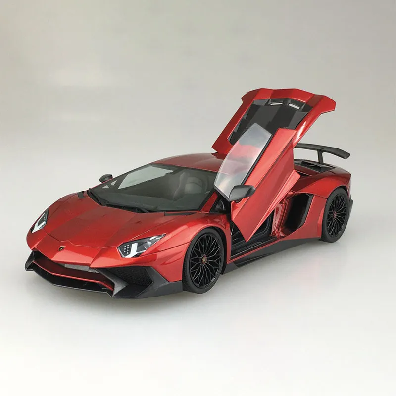 Prefabricated assembly model Aoshima-20283-B 1/24 Lamborghini Aventador SV car model kit