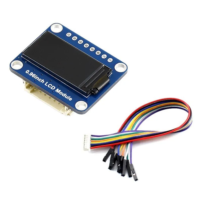 0.96 Inch LCD Module IPS Screen 160×80 HD Color LCD Expansion Board SPI Interface for Raspberry Pi / Jetson Nano / Arduino