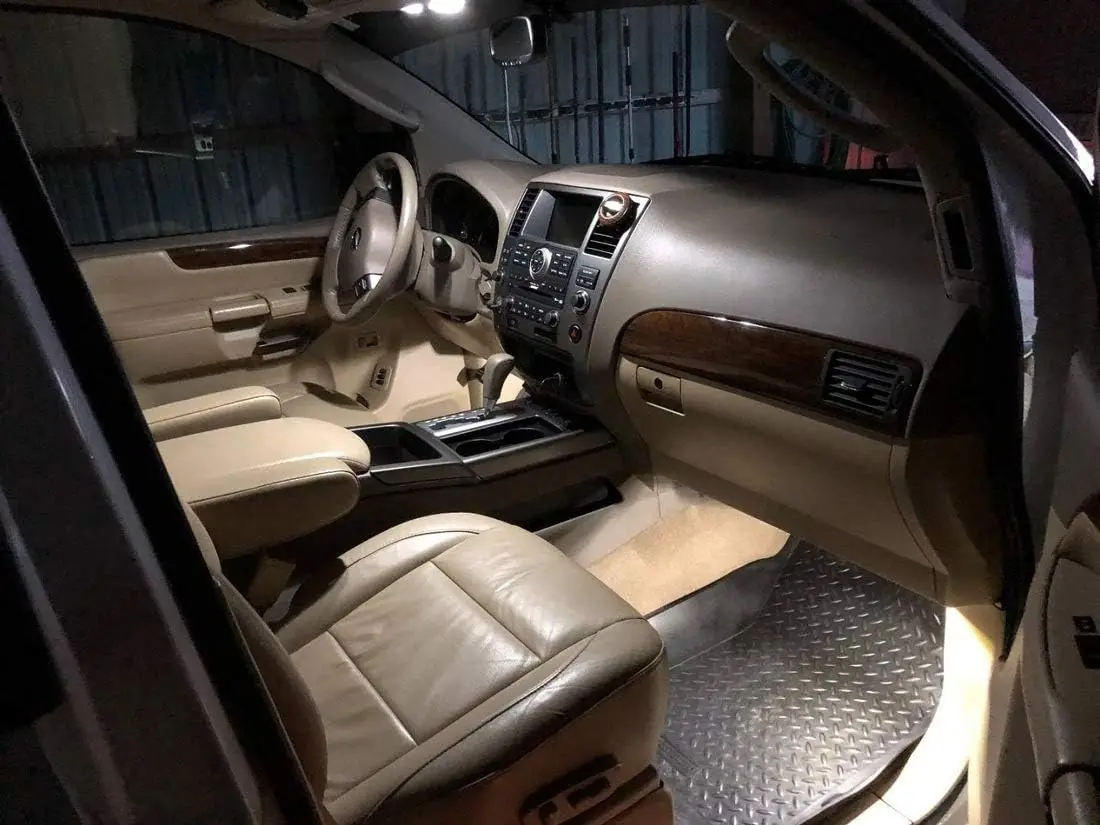 194 LED Bulbs 6000K Xenon White 5630 Chip T10 168 2825 W5W Car Interior Lights (Pack of 10)