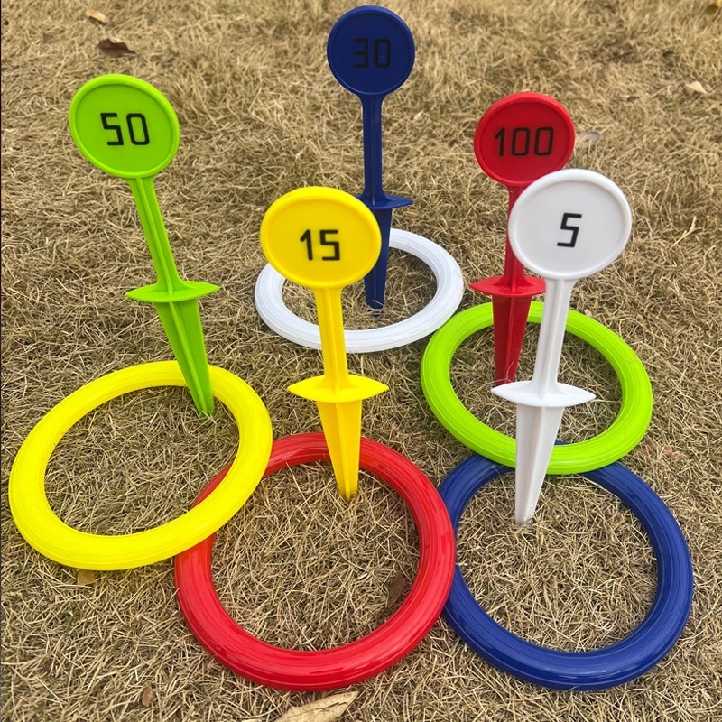Пластиковая игра в кольцеброс  – обзор и цена Kids Yard Toys
