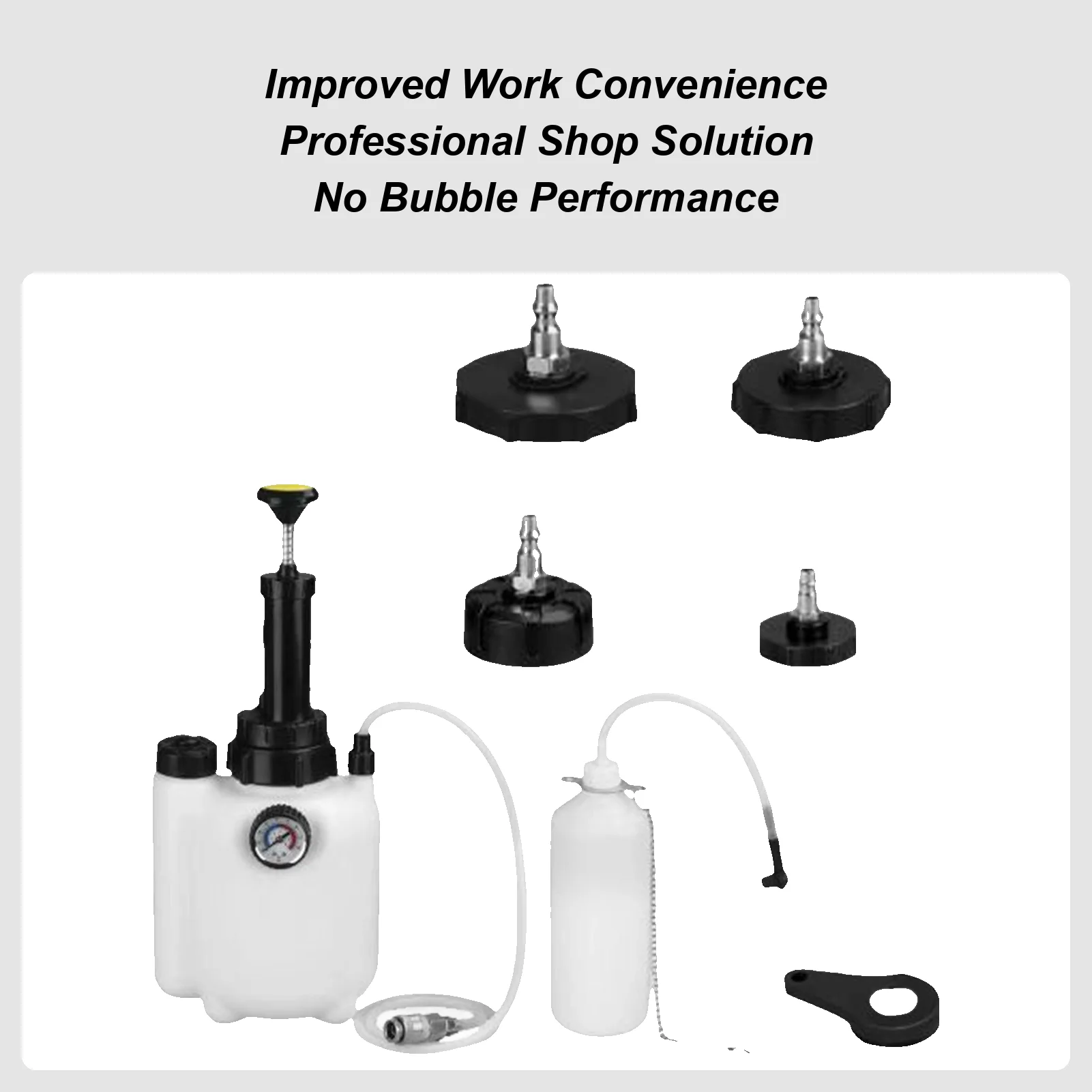 

Motive Power Bleeder 3L Brake Fluid Oil Change Bleeding Tool Vehicle Maintenance Tool Single-Person Repair Supplies For