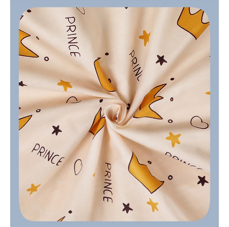 6pcs Universe Space Cotton Baby Bedding Set Kids Bedroom Decor Baby Girl Boy Crib Bed Linens includes Bed Bumper Bedsheet Pillow