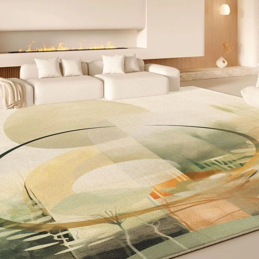 

VIKAMA Loop - Pile Material Mat Usable in Both Living Room and by Bedside, Strong and Durable, with Good Anti - fouling Property