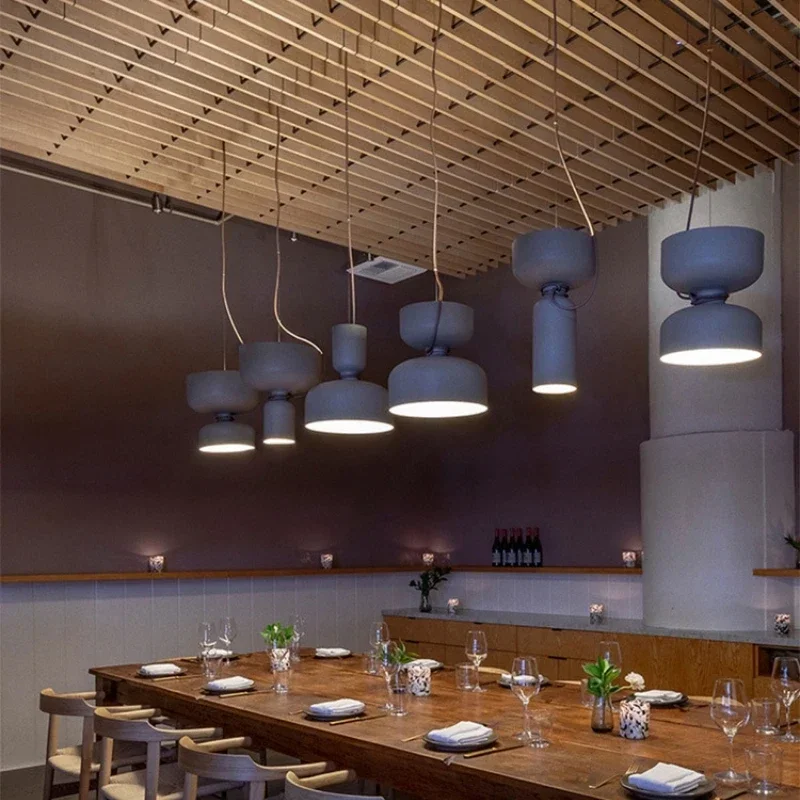 Volumes Pendant Lamp Danish Designer Creative potlight minimalist lighting Restaurant  Study Interior Decor coffee tables light