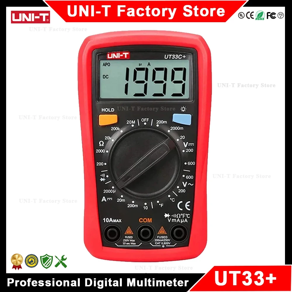 مقياس التيار الكهربائي UT33C: تقييم شامل لأداء احترافي في الاستخدام اليومي