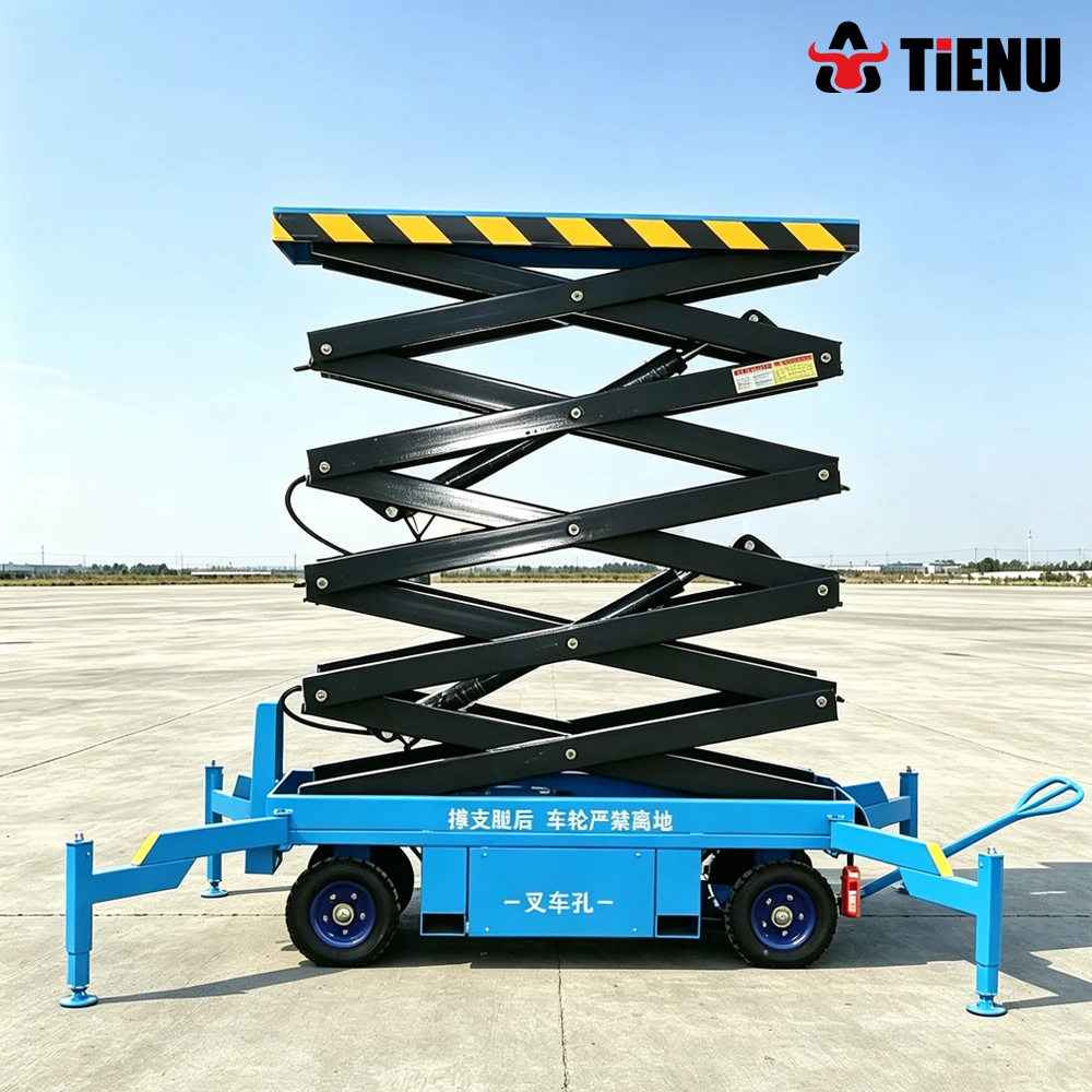 Electric aerial work platforms mobile self propelled hydraulic electric scissor lift aerial work platforms customizable.