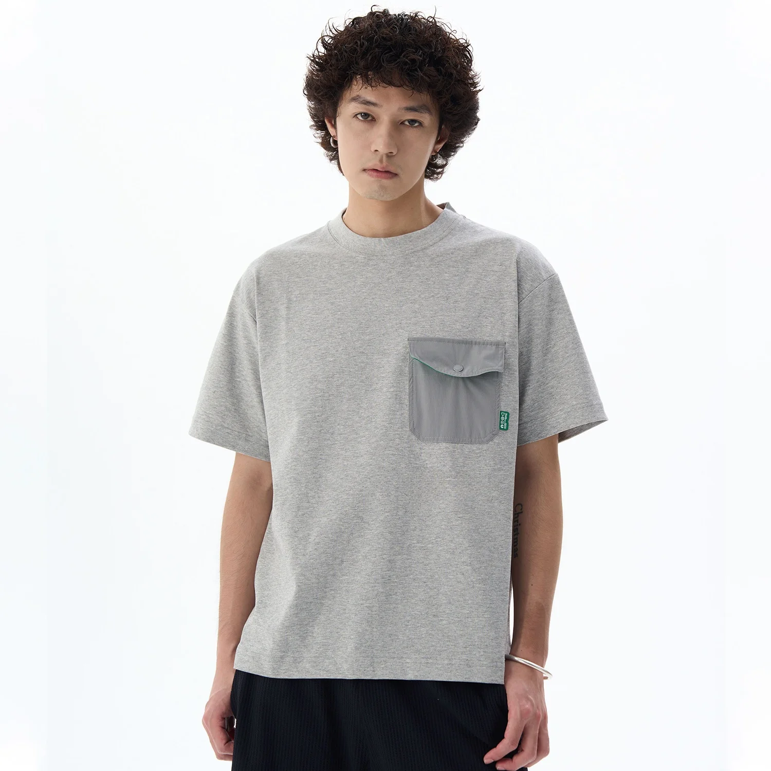 

Loose ex Outdoor Sports ket Logo ort Sve T-irt Hidden Ny Collaboration Lightweight Breathable Polyester Fiber