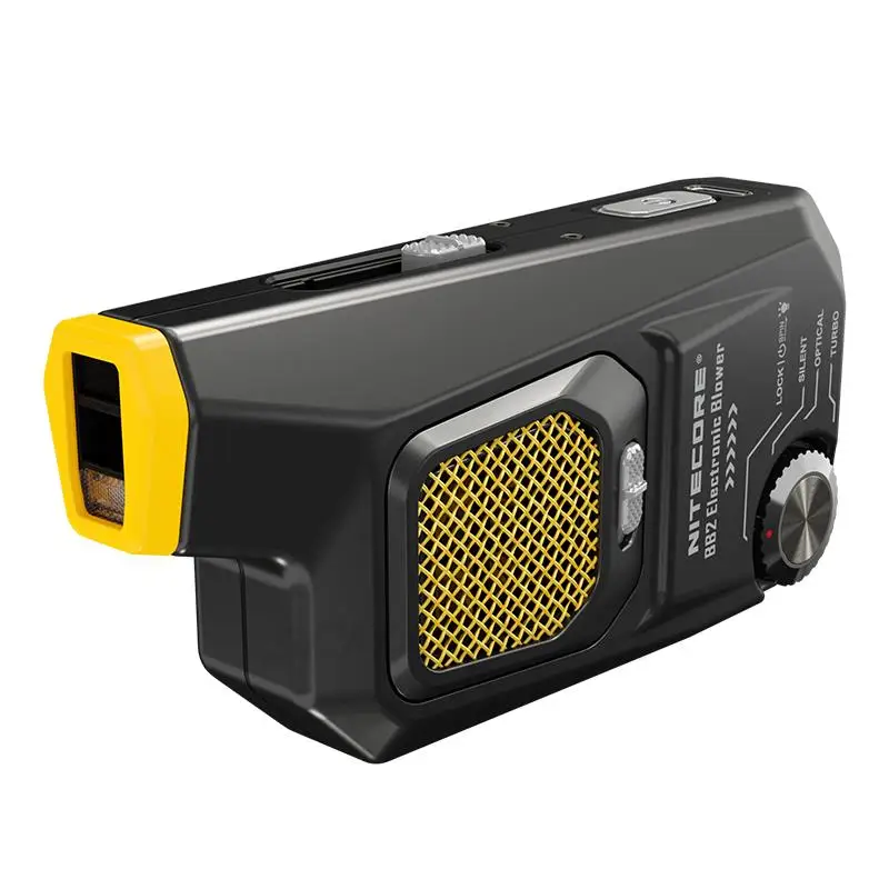 Nitecore BB2 soplado de aire eléctrico fotografía multifuncional Kit de soplador de aire eléctrico para limpieza de lentes de cámara polvo