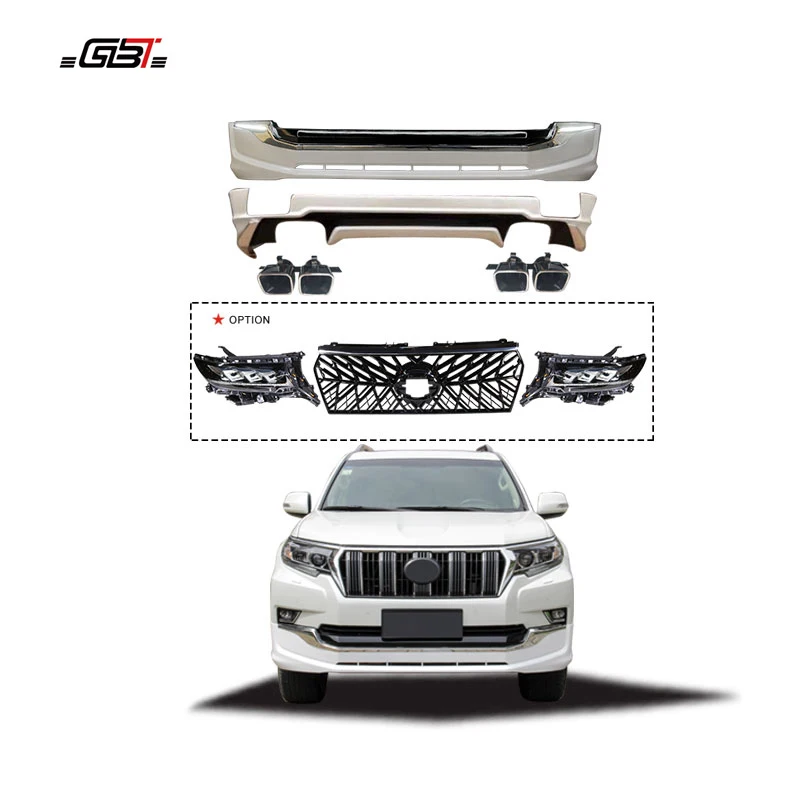 

ZAIQU Factory 2019 Prado 150 Style Bumper Lip Upgrade Bodykit Suitable for 2018-On Prado 150 Accessories