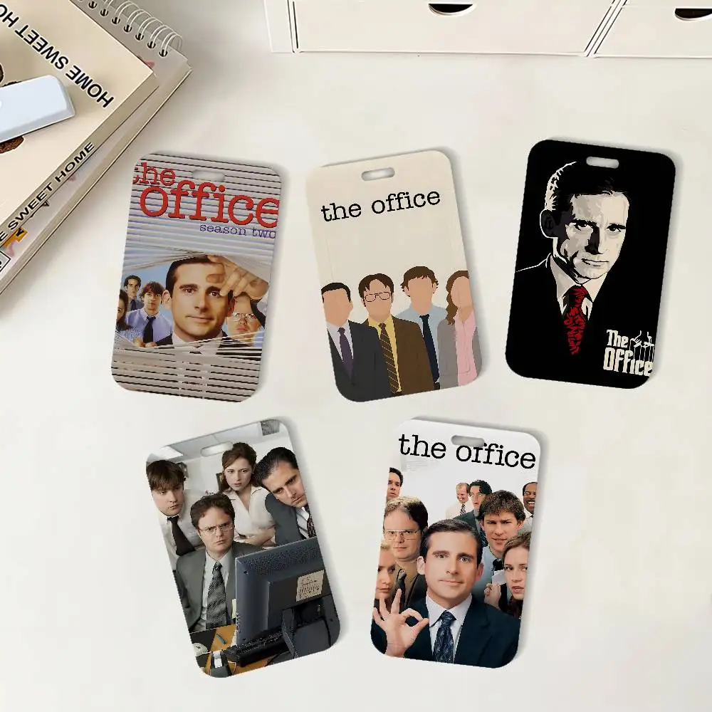 TV The O-Office ID Badge Holder With Lanyard Neck Strap For Office School Name Card Credentials Case
