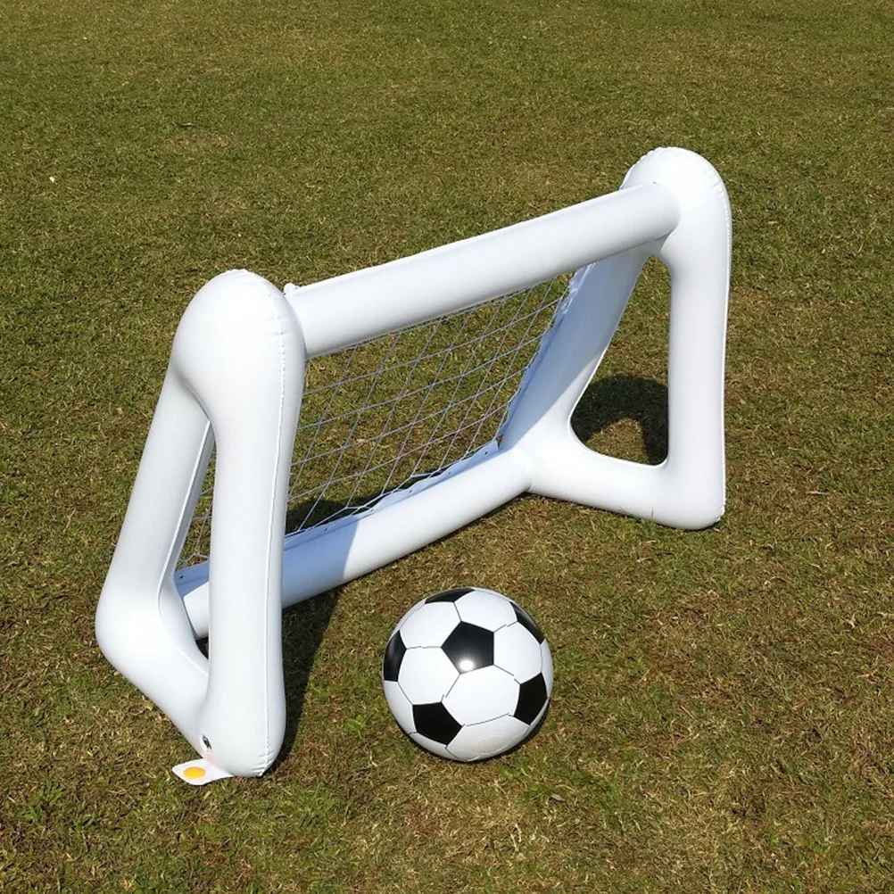 

Portable Inflatable Soccer Goal for Kids Small Size PVC Outdoor Indoor Play Easy Assembly Child Sports Game Accessory