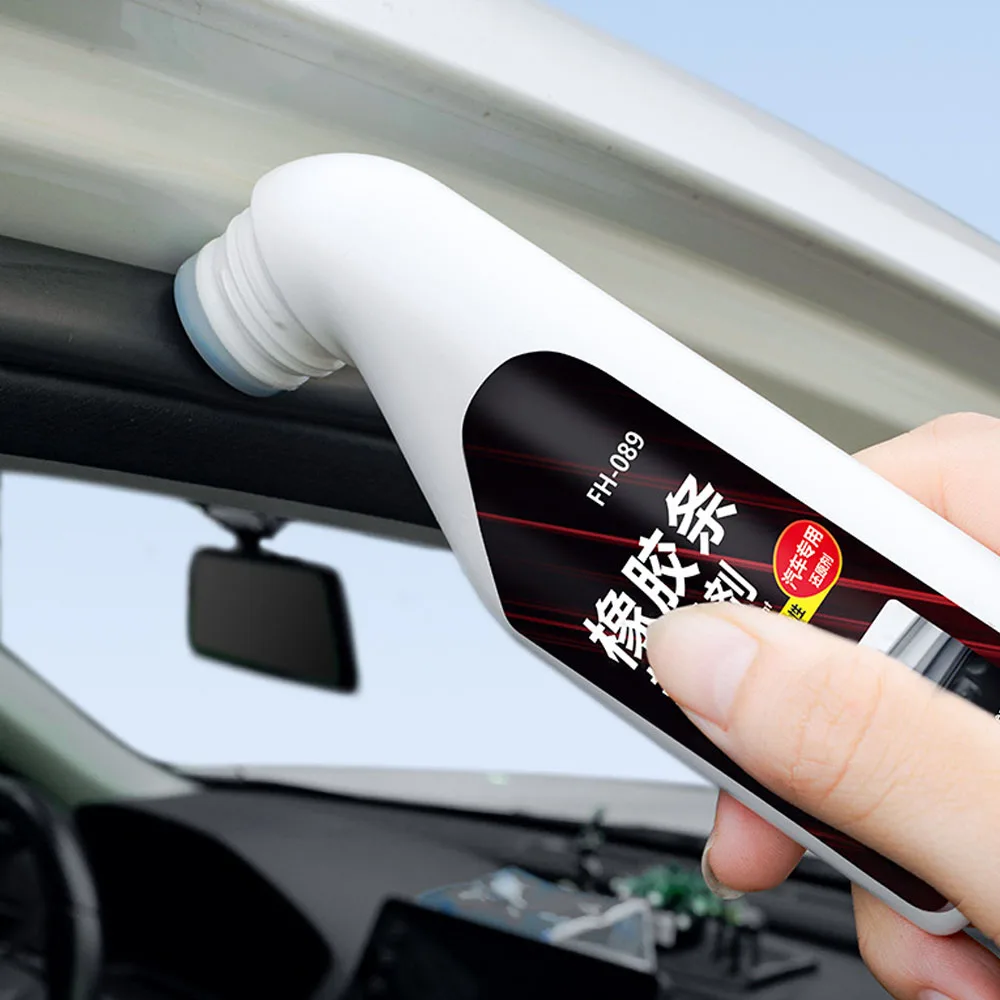 Car Plastic Restorer Coating Agent Auto Rubber Strip Exterior Repair Clean Refresh Restoration Agent Black Shine Seal Brighten - Image 5