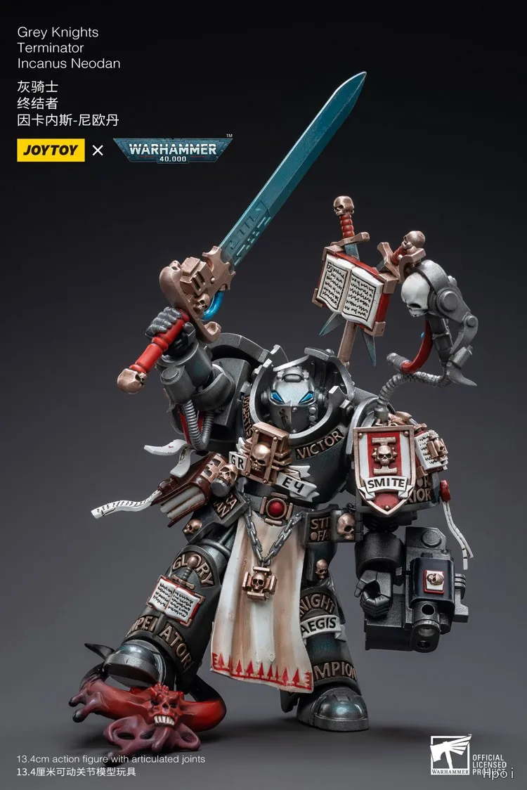 【fs】1-18-action-figures-joytoy-warhammer-40k-gray-knights-terminator-squad-model