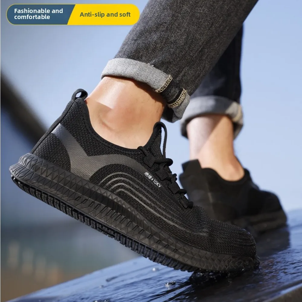 Electrical Shoes Insulation Anti-smashing, Anti-piercing, Non-slip Shoes, Insulating Shoes, Electrical Summer Breathable