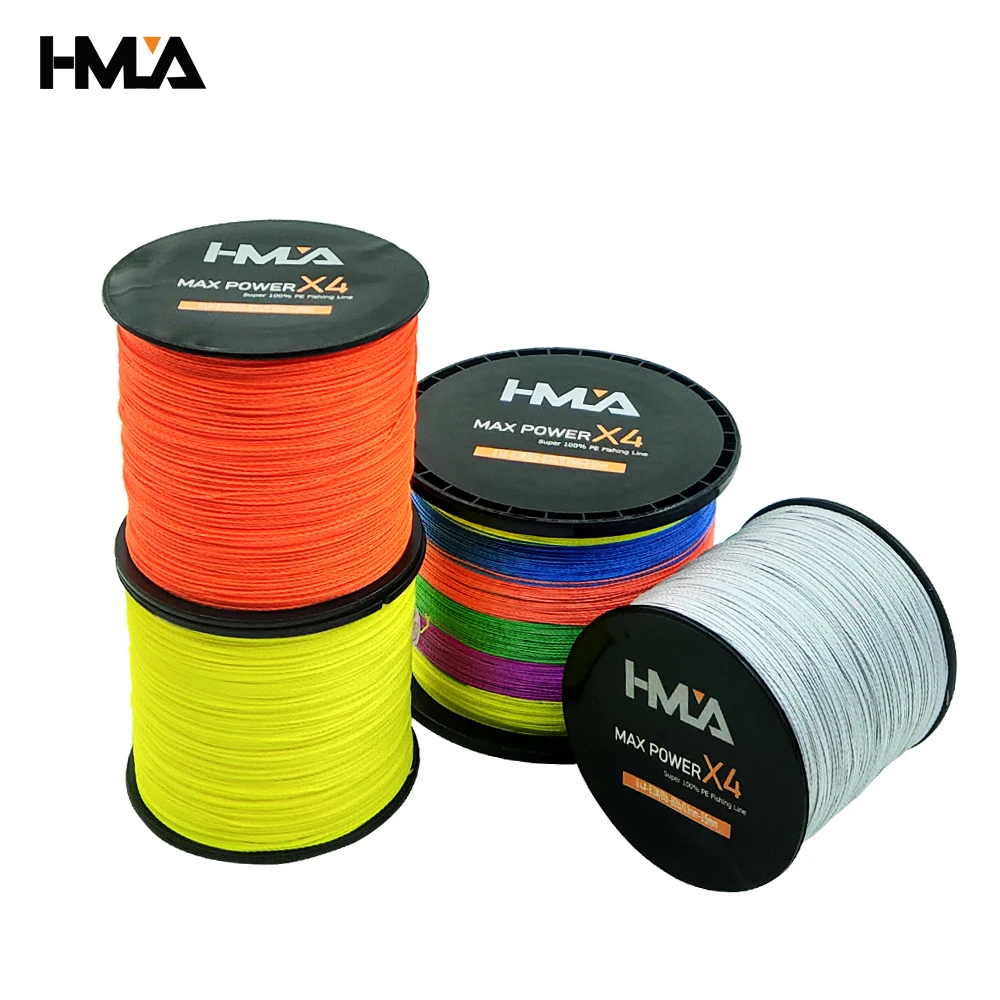 

HMLA 8 Strands 300M 500M 1000M PE Braided Fishing Line 20LB-100LB Multifilament Fishing Line Smooth Carp Fishing 0.1MM-0.5MM