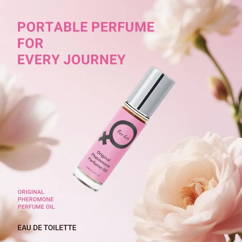 [Y]10ml Pheromone Roll-On Fragrance For Men Women Sexually Flirting Essential Long Lasting Refreshing Charming Perfume