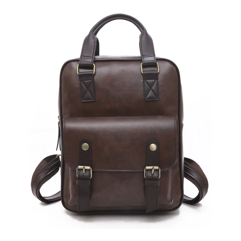 PU leather backpack large capacity girls backpack girls high-end PU leather women backpack bags wholesale