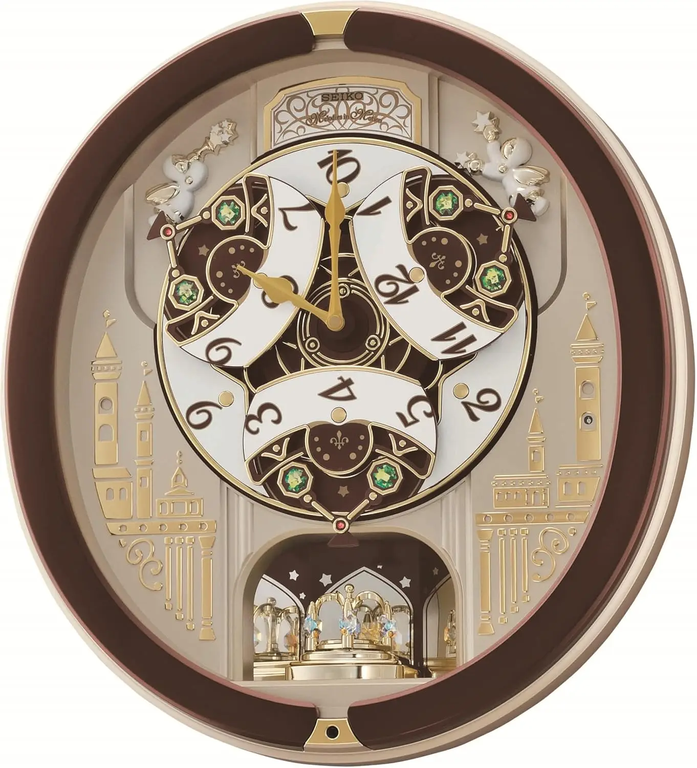 Melodies in Motion Musical Wall Clock, Spring Dance