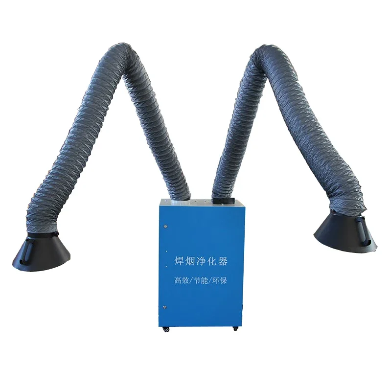 Portable Industrial filtration equipment Welding Fume Extractor With Filter Self Cleaning system