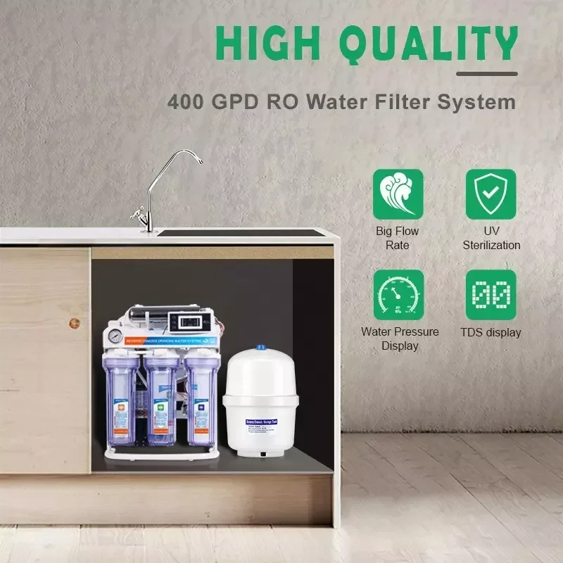 Home 7 stage reverse osmosis water filter system with  for 75ro system Water Filter Purifier Purification