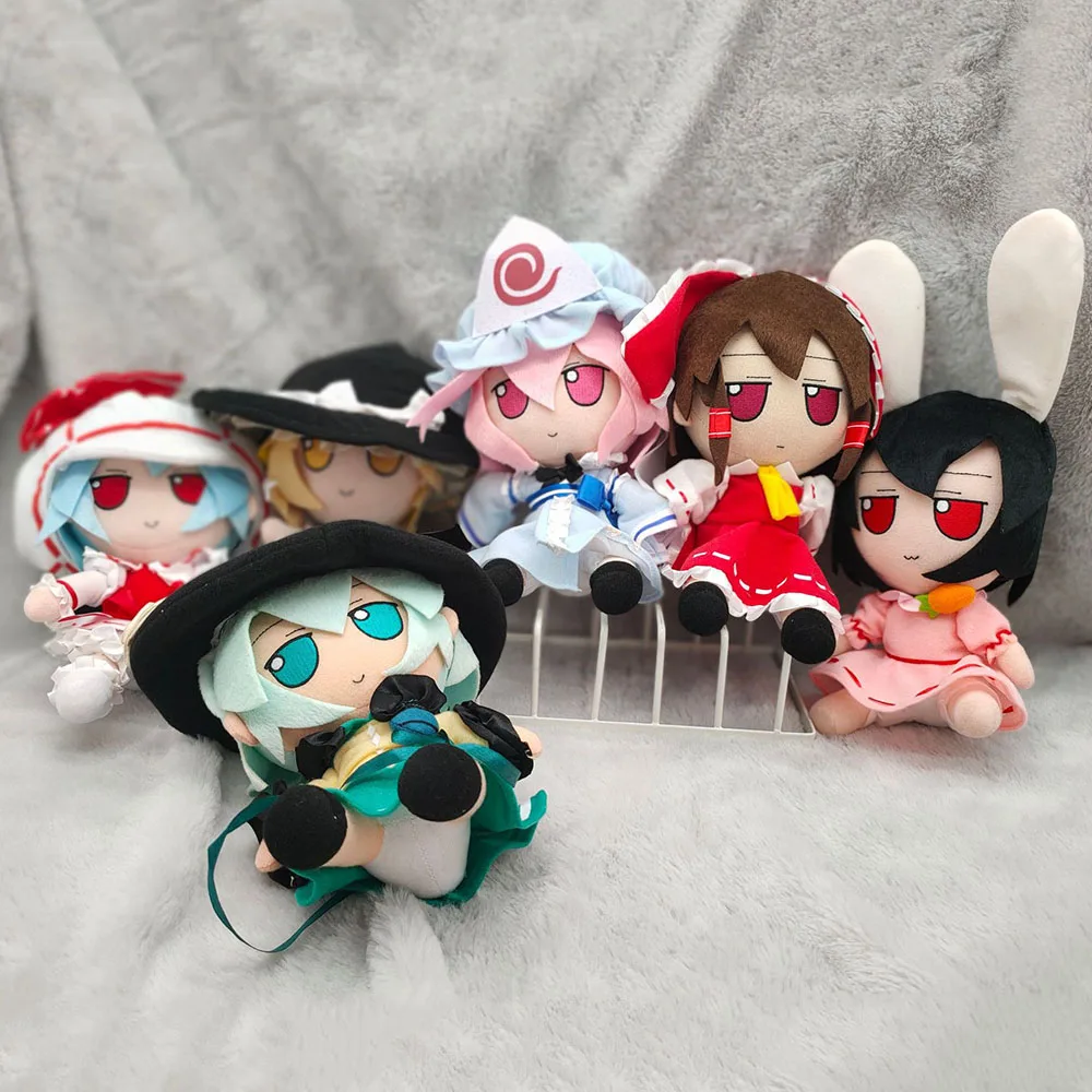 TouHou Project Plush Doll Fumo Plushie Toy Marisa Komeiji Koishi Hakurei Reimu Hon Meirin Hata no koko Stuffed Pillow Gift Fans