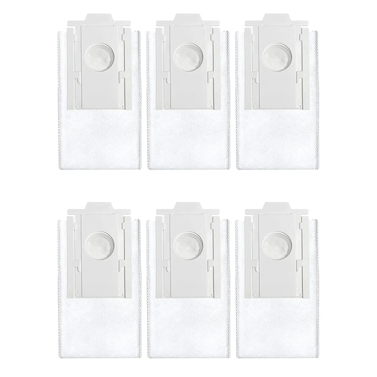 6PCS Vacuum Cleaner Dust Bags for VCA-RDB95 Jet Bot+ Jet Bot AI+ Robot Vacuum Clean Station Accessories Parts