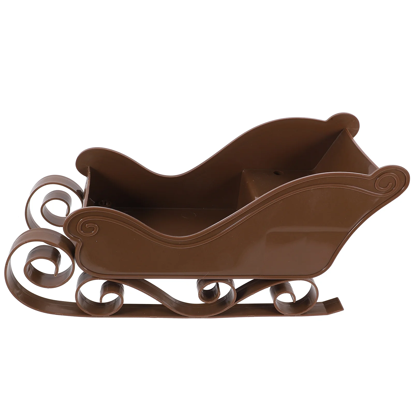 

Mini Sleigh Christmas Ornament Exquisite Delicate Sleigh Decoration Tabletop Desktop Xmas Party Home Decor Gift