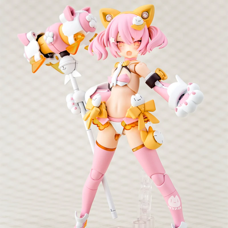 Kotobukiya KP740 MEGAMI DEVICE 14cm PUNI MOFU BLADE 6300 Armed Goddess B2 Cheshire Cat Mobile Suit Girl Anime Action Figure Doll