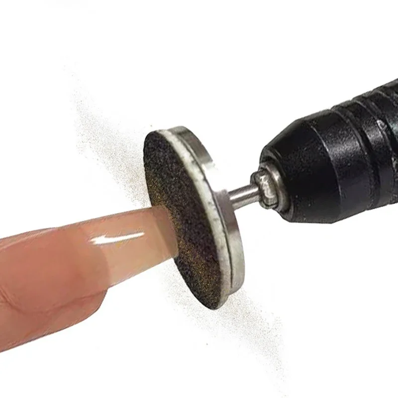 25MM Replaceable Sanding Paper with Disc Foot Dead Skin Sandpaper Cuticle Calluses Remover Nail File Pedicure Care Manicure Tool