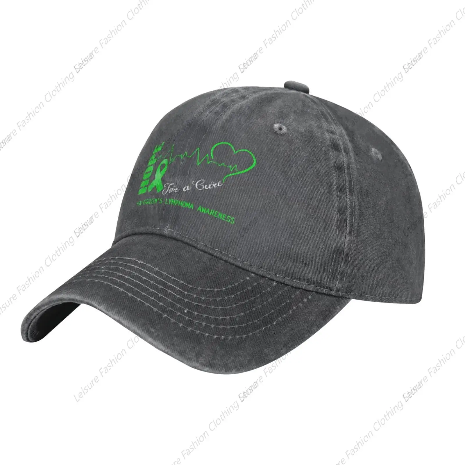 

Hope for A Cure Non Hodgkins Lymphoma Awareness Baseball Cap Man and Woman Vintage Cowboy Hat Fashion Casquette