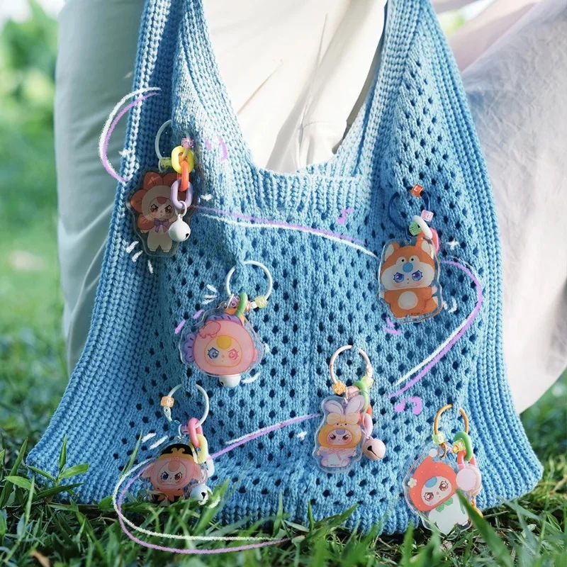 

Подлинная детская три акриловых подвески с подвесками, серия слепая коробка, модная игрушка, милая кукла, кавайная сумка, брелок, модное украшение, подарок