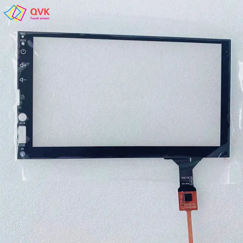 7 inch New 174*100mm GPS navigation radio multimedia player capacitive touch screen digitizer Compatible P/N LXH-TPC0037-677-V5