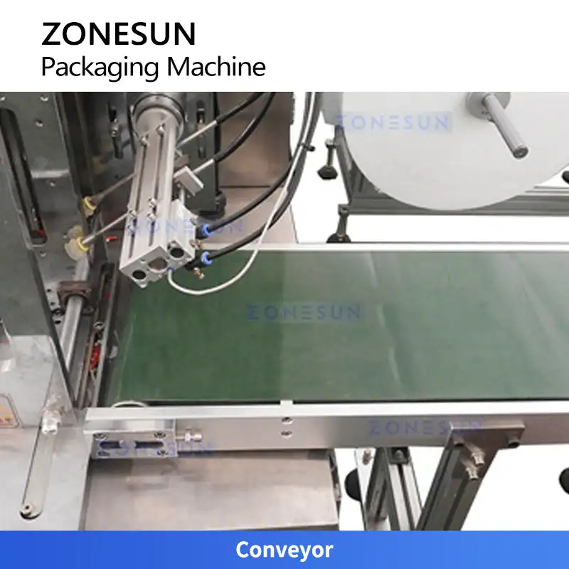 ZONESUN ZS-WZP4 التلقائي 4 الجانب ختم المتاح آلة التعبئة مناديل مبللة الكيس