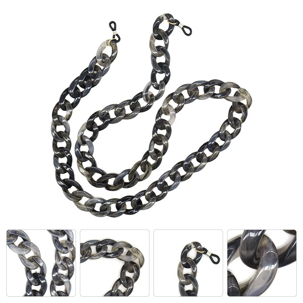 

Acrylic Eyeglass Chain Sunglasses Chains Lightweight Durable Exquisite Safe Odorless Long-Lasting Stylish Accessories