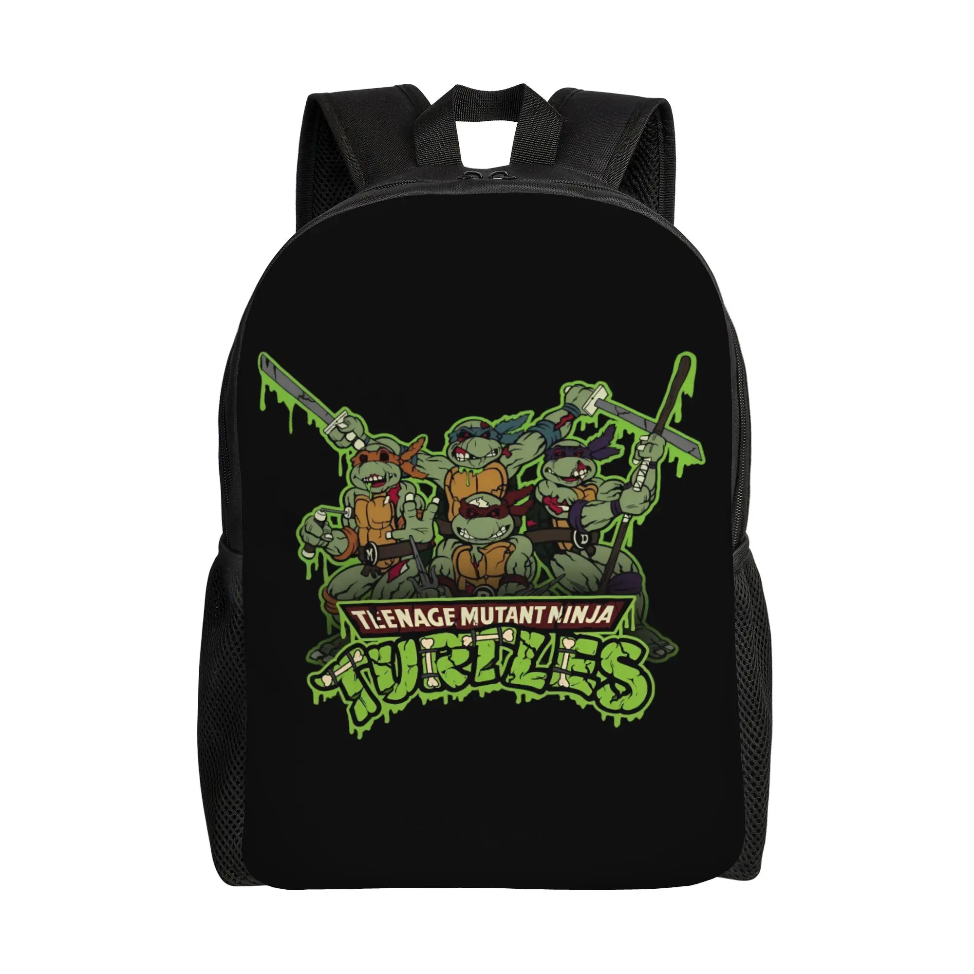 Ninjas Turtles Travel Backpack Men Women School Laptop Bookbag Superhero College Student Daypack Bags