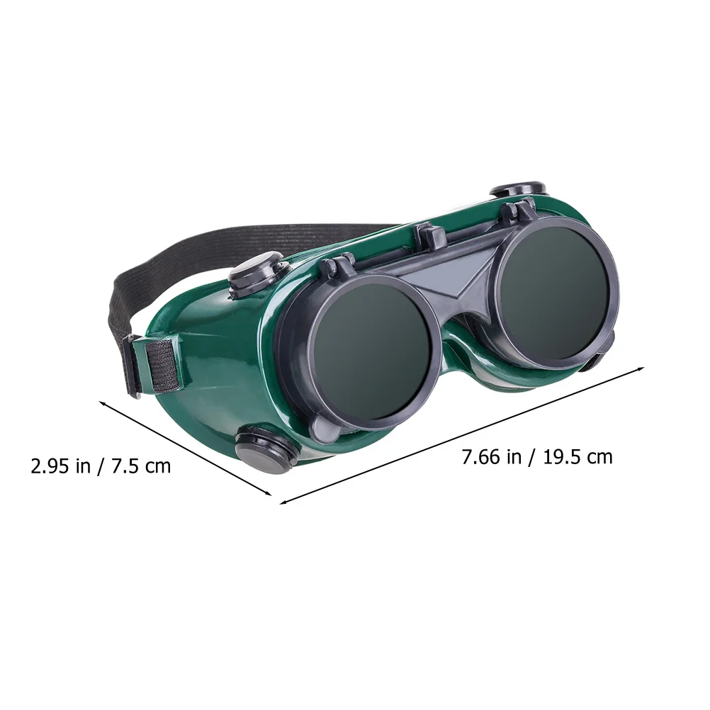 2Pcs Welding Safety Glasses Scratch Resistant Protective Eyewear for Welding Cutting Soldering Industrial Use