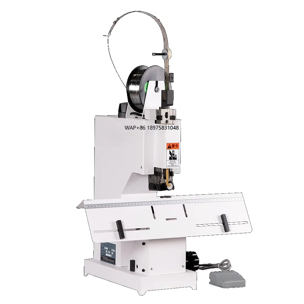 

Quality Assurance Wholesale Heavy Duty Single Head Book Saddle Stitch Booklet Binding Machine