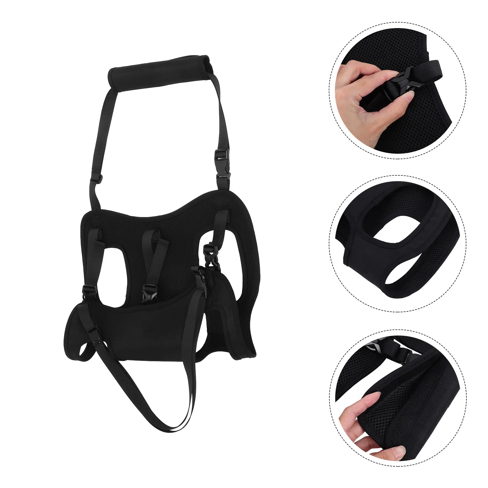 

Adjustable Dog Rehabilitation Harness Support Sling for Weak Legs Back Problems Amputee Dogs Recovery Walking Exercise Training