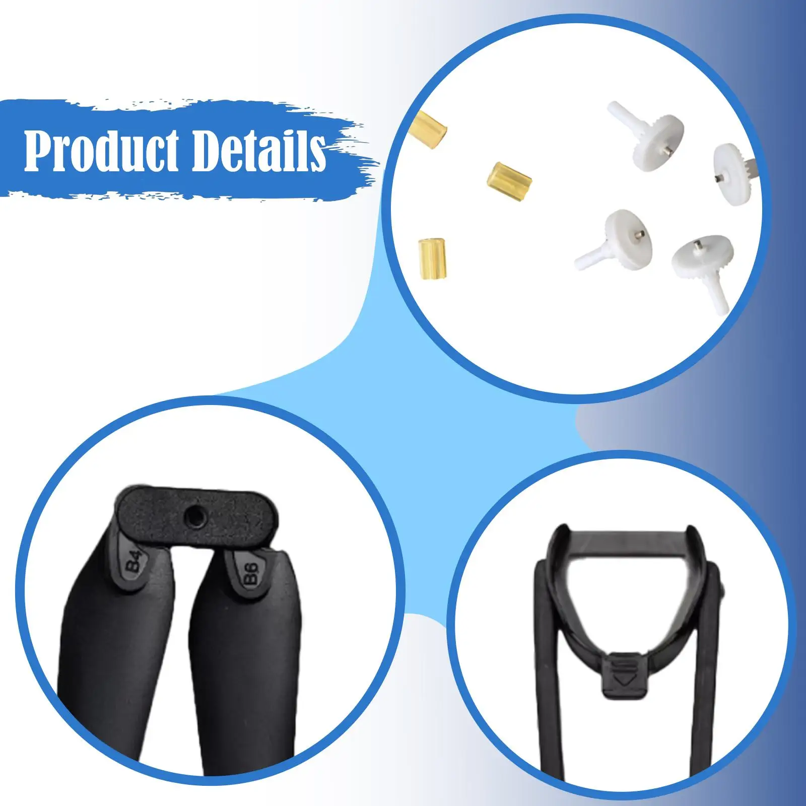 Quadcopter Spare Parts Drone Propeller Folding Landing Gear Kit ABS Plastic for E88pro E88 E525 E99 S89 S85 Build Replacement