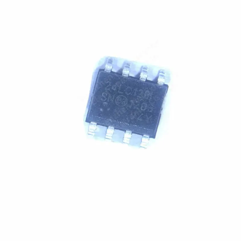 10 قطع شريحة ذاكرة SOP8 حزمة 24LC128-I