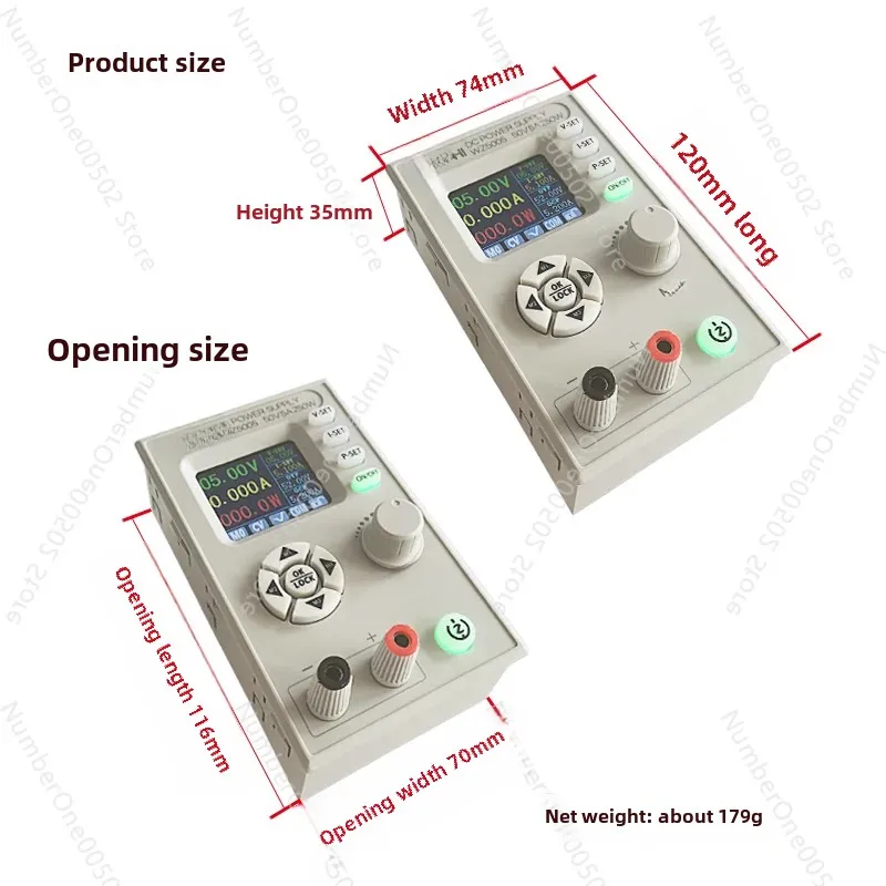 WZ5005 numerical control adjustable DC power supply LCD constant voltage constant current step-down module 250W