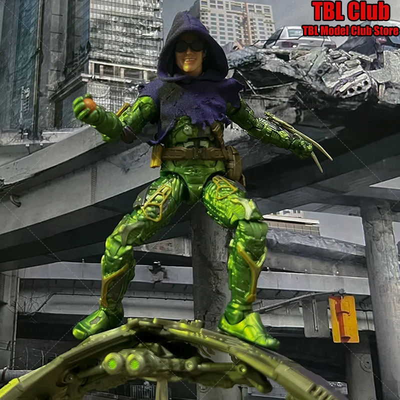 

In Stock 1/12 Scale Male Clothes Cloak Norman Supervillain Green Devils Evil Personality For shf 6-inch Action Figure Soldier