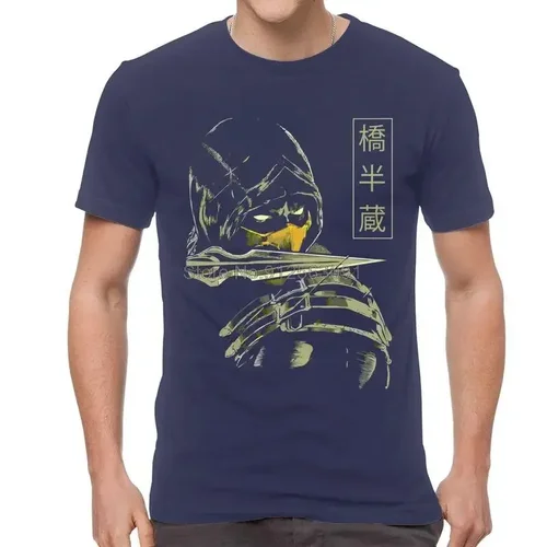 Imagen 2 del producto Scorpion Mortal Kombat camisetas para hombre, camisetas gráficas