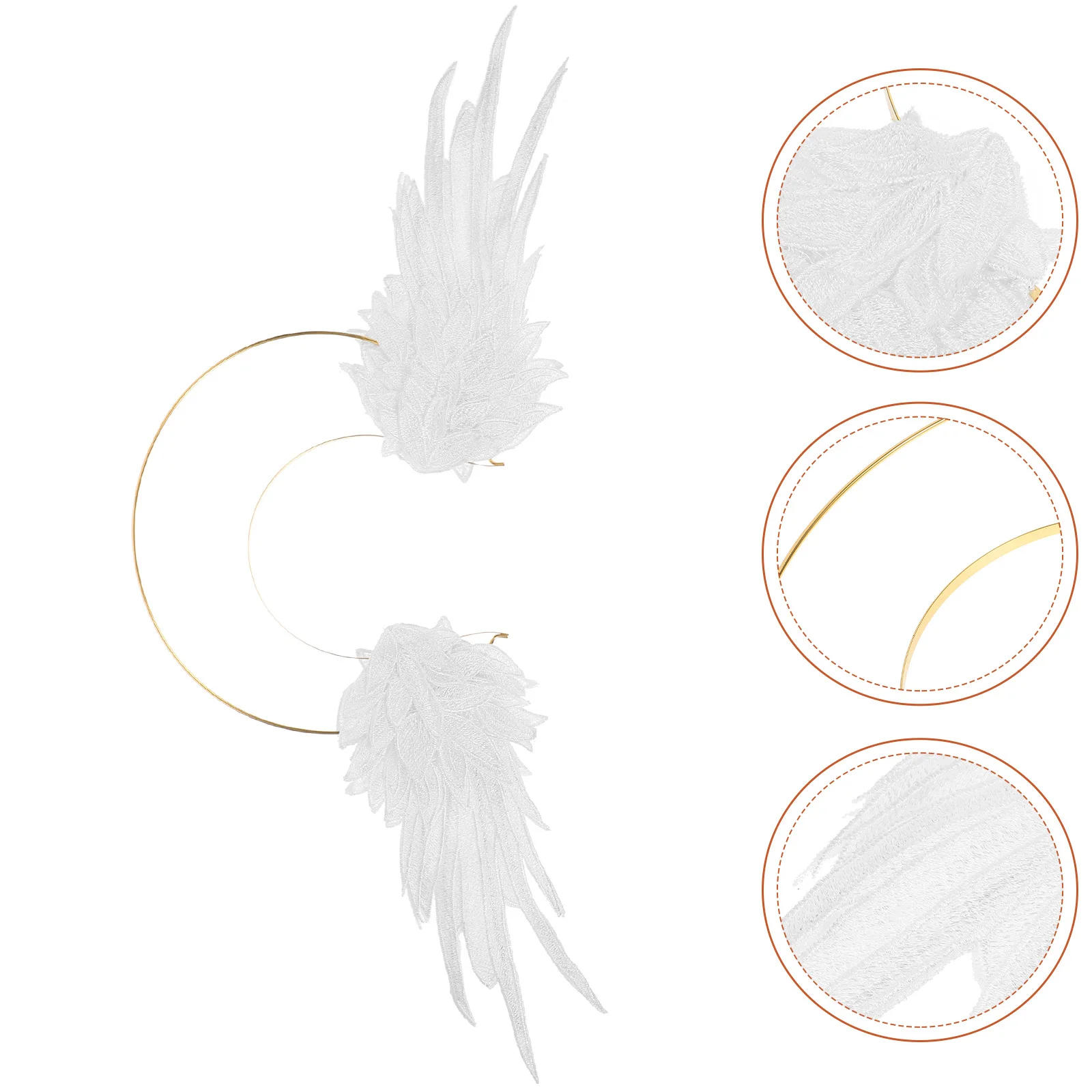 

Headband Angel Devil Lolita Headdress For Cosplay Halloween Crown Gothic Accessories Women