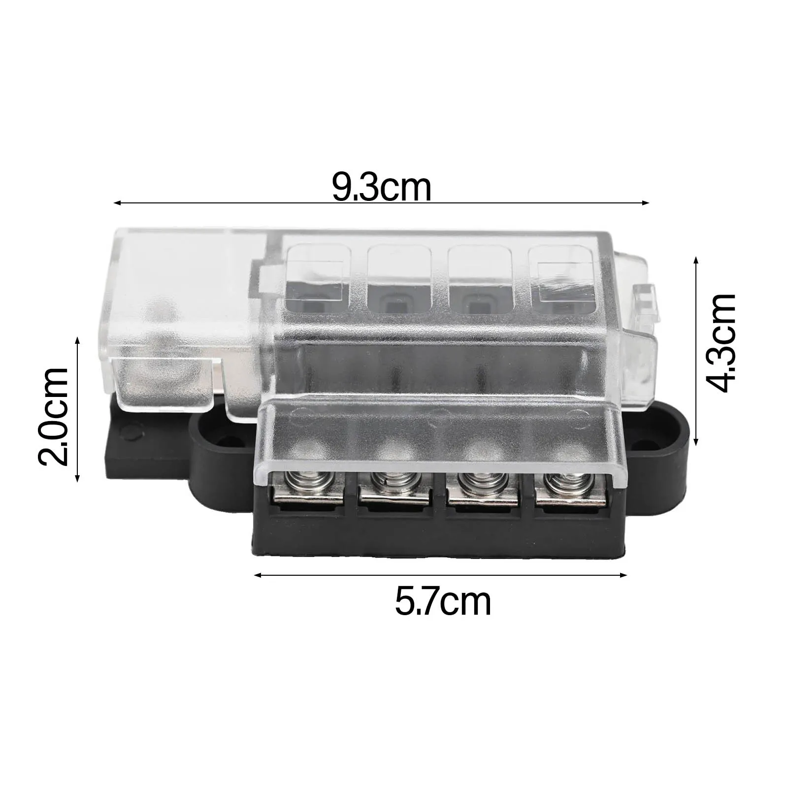 

High Universality Fuse Box Circuit Protection Easy Installation ATO ATC Fuses Built For Automotive Fits Standard Fuses