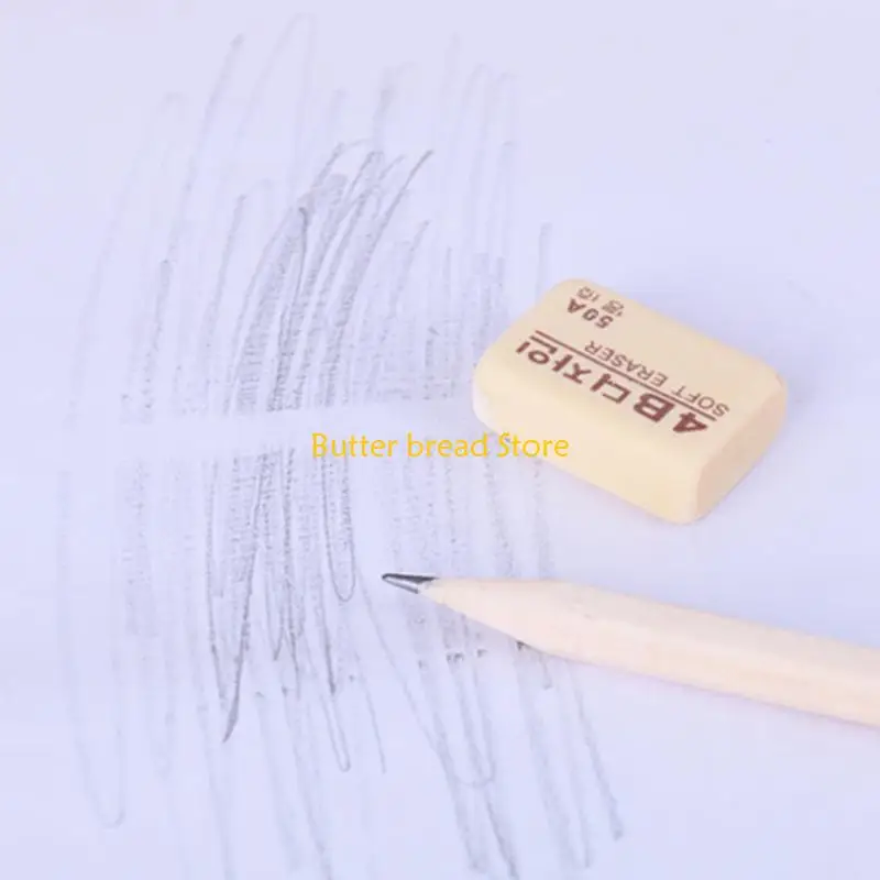 W89c 5pcs ممحاة قلم رصاص ناع